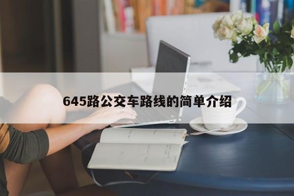 645路公交车路线的简单介绍