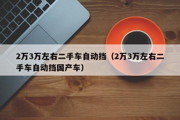 2万3万左右二手车自动挡（2万3万左右二手车自动挡国产车）