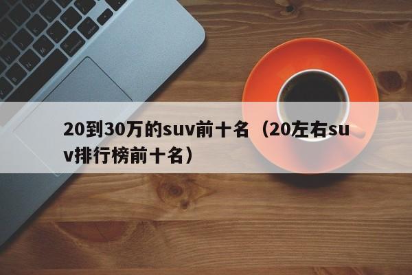 20到30万的suv前十名（20左右suv排行榜前十名）